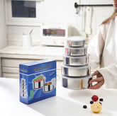 STEEL BOWL SET (5 PCS)