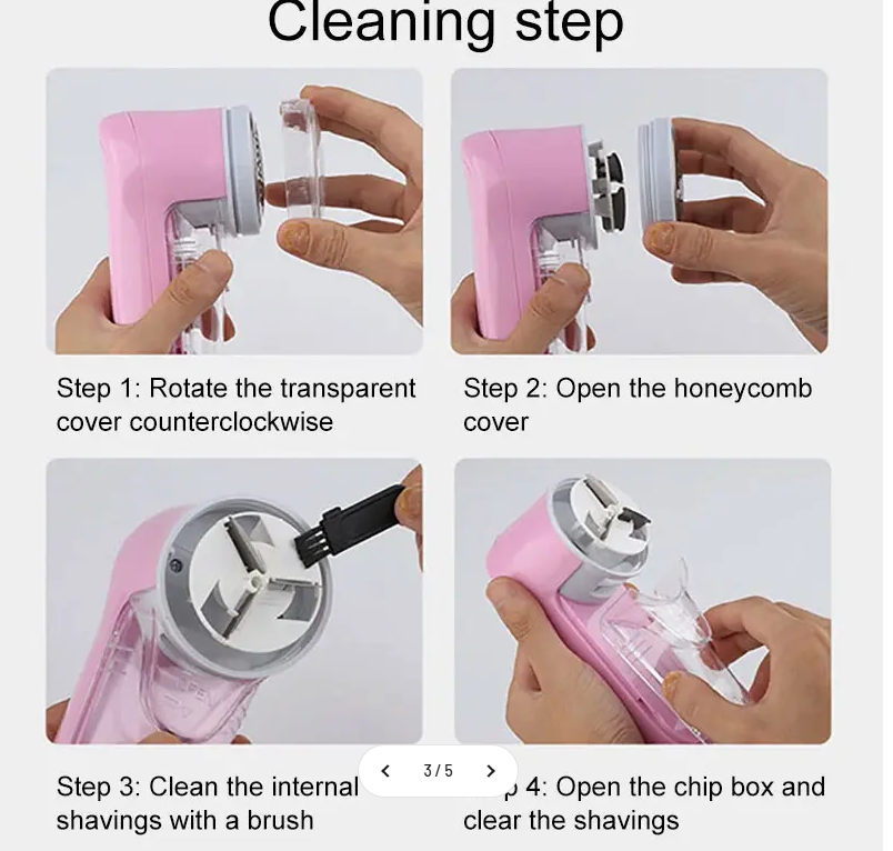 Electric Lint Remover Extended Bin