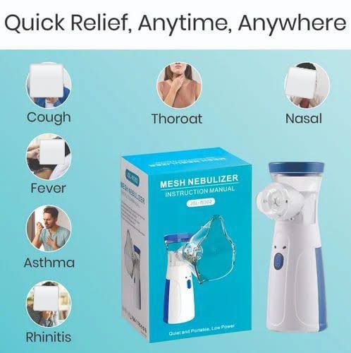 Portable Mesh Nebulizer for Kids & Adults