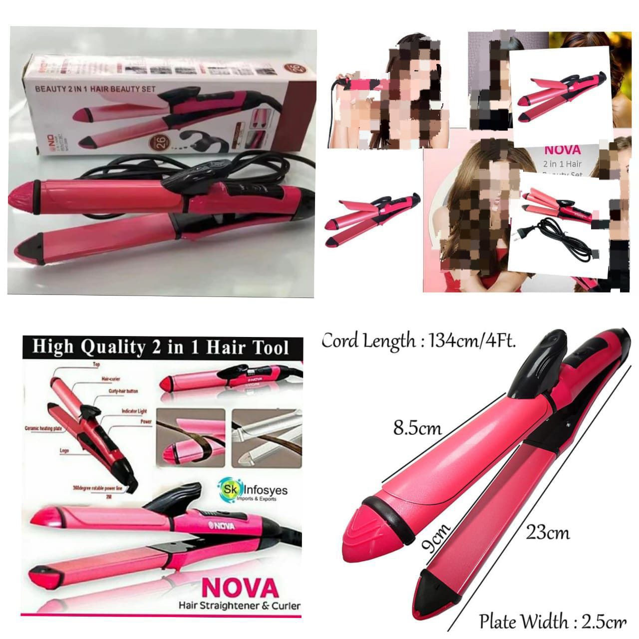 NOVA STRAIGHTENER (2 IN 1)